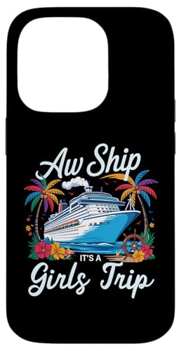 Oh, Schiff, es ist eine Mädchenreise, die zu einem Kreuzfahrturlaub passt Hülle für iPhone 14 Pro Oh, Schiff, es ist eine Mädchenreise, die zu einem Kreuzfahrturlaub passt Hülle für iPhone 14 Pro von Funny Matching Family Vacation Shirts and Gifts