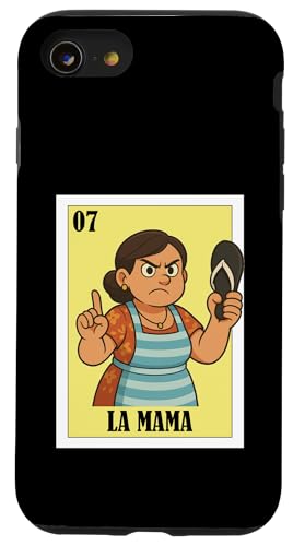 Funny Mexican Design for Latina Mom - La Mama Hülle für iPhone SE (2020) / 7 / 8 von Funny Mexican Pride Designs