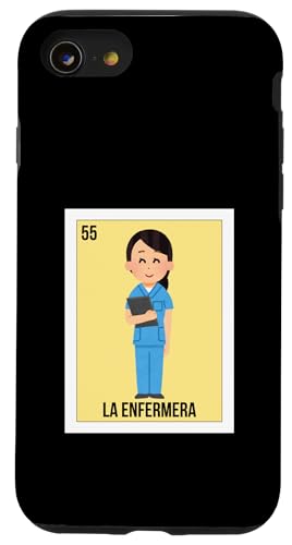 Funny Mexican Design for Nurse - La Enfermera Hülle für iPhone SE (2020) / 7 / 8 von Funny Mexican Pride Designs