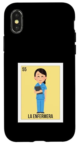 Funny Mexican Design for Nurse - La Enfermera Hülle für iPhone X/XS Funny Mexican Design for Nurse - La Enfermera Hülle für iPhone X/XS von Funny Mexican Pride Designs