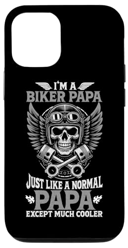 Biker Papa Wie ein normaler Papa Nur viel cooleres Motorrad Hülle für iPhone 12/12 Pro Biker Papa Wie ein normaler Papa Nur viel cooleres Motorrad Hülle für iPhone 12/12 Pro von Funny Motorcycle Dad Biker Gifts Father's Day