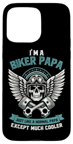 Biker Papa wie ein normaler Papa, nur viel cooler Hülle für iPhone 15 Pro Max Biker Papa wie ein normaler Papa, nur viel cooler Hülle für iPhone 15 Pro Max von Funny Motorcycle Dad Biker Gifts Father's Day