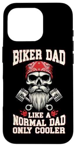Biker-Vater wie ein normaler Papa, nur viel cooleres Motorrad Hülle für iPhone 16 Pro Biker-Vater wie ein normaler Papa, nur viel cooleres Motorrad Hülle für iPhone 16 Pro von Funny Motorcycle Dad Biker Gifts Father's Day