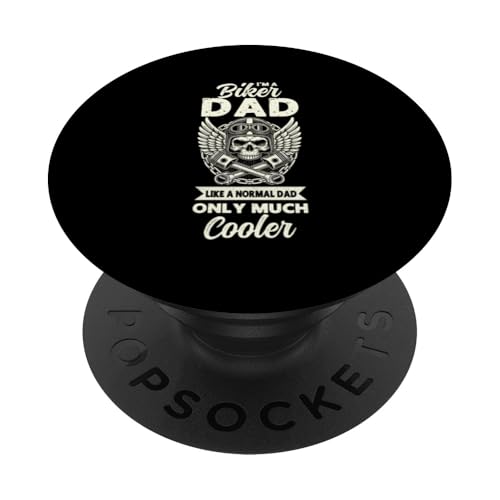 Biker-Vater wie ein normaler Papa, nur viel cooleres Motorrad PopSockets Klebender PopGrip Biker-Vater wie ein normaler Papa, nur viel cooleres Motorrad PopSockets Klebender PopGrip von Funny Motorcycle Dad Biker Gifts Father's Day