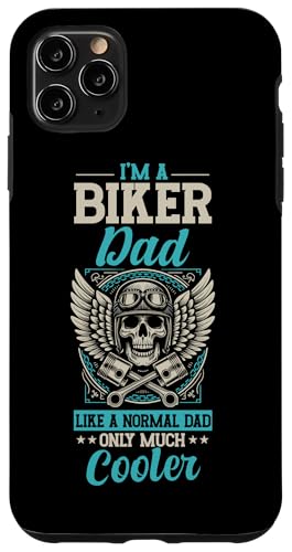 Biker-Vater wie ein normaler Vater Nur cooler Motorradliebhaber Hülle für iPhone 11 Pro Max Biker-Vater wie ein normaler Vater Nur cooler Motorradliebhaber Hülle für iPhone 11 Pro Max von Funny Motorcycle Dad Biker Gifts Father's Day