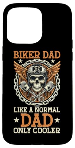 Biker-Vater wie ein normaler Vater Nur cooler Motorradliebhaber Hülle für iPhone 15 Pro Max Biker-Vater wie ein normaler Vater Nur cooler Motorradliebhaber Hülle für iPhone 15 Pro Max von Funny Motorcycle Dad Biker Gifts Father's Day