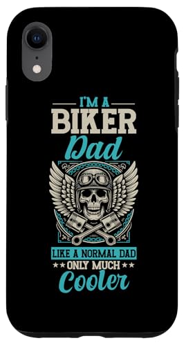 Biker-Vater wie ein normaler Vater Nur cooler Motorradliebhaber Hülle für iPhone XR Biker-Vater wie ein normaler Vater Nur cooler Motorradliebhaber Hülle für iPhone XR von Funny Motorcycle Dad Biker Gifts Father's Day