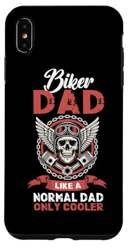 Biker-Vater wie ein normaler Vater Nur cooler Motorradliebhaber-Vater Hülle für iPhone XS Max Biker-Vater wie ein normaler Vater Nur cooler Motorradliebhaber-Vater Hülle für iPhone XS Max von Funny Motorcycle Dad Biker Gifts Father's Day