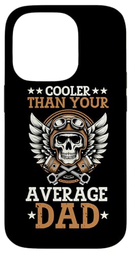 Cooler als der Durchschnitt, Papa, Motorrad, Vatertag Hülle für iPhone 14 Pro Cooler als der Durchschnitt, Papa, Motorrad, Vatertag Hülle für iPhone 14 Pro von Funny Motorcycle Dad Biker Gifts Father's Day