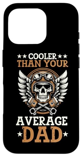 Cooler als der Durchschnitt, Papa, Motorrad, Vatertag Hülle für iPhone 16 Pro Cooler als der Durchschnitt, Papa, Motorrad, Vatertag Hülle für iPhone 16 Pro von Funny Motorcycle Dad Biker Gifts Father's Day