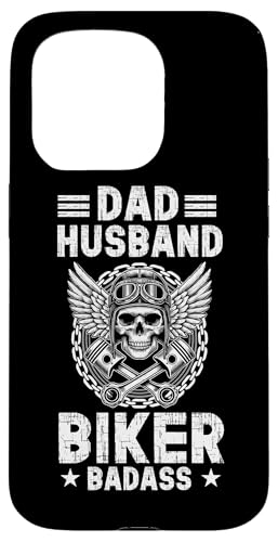 Dad Husband Biker Badass Motorrad Biker Dad Hülle für iPhone 15 Pro Dad Husband Biker Badass Motorrad Biker Dad Hülle für iPhone 15 Pro von Funny Motorcycle Dad Biker Gifts Father's Day
