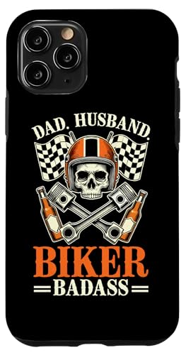 Dad Husband Biker Badass Motorrad Liebhaber Vintage Biker Dad Hülle für iPhone 11 Pro Dad Husband Biker Badass Motorrad Liebhaber Vintage Biker Dad Hülle für iPhone 11 Pro von Funny Motorcycle Dad Biker Gifts Father's Day