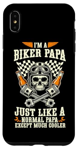 Ich bin ein Biker-Papa wie ein normaler Papa, nur ein viel cooler Papa Hülle für iPhone XS Max Ich bin ein Biker-Papa wie ein normaler Papa, nur ein viel cooler Papa Hülle für iPhone XS Max von Funny Motorcycle Dad Biker Gifts Father's Day