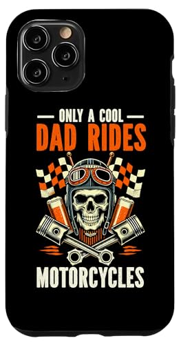 Only A Cool Dad Rides Motorradliebhaber Biker Motorradfahren Hülle für iPhone 11 Pro Only A Cool Dad Rides Motorradliebhaber Biker Motorradfahren Hülle für iPhone 11 Pro von Funny Motorcycle Dad Biker Gifts Father's Day