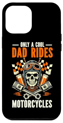 Only A Cool Dad Rides Motorradliebhaber Biker Motorradfahren Hülle für iPhone 12 Pro Max Only A Cool Dad Rides Motorradliebhaber Biker Motorradfahren Hülle für iPhone 12 Pro Max von Funny Motorcycle Dad Biker Gifts Father's Day