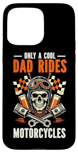 Only A Cool Dad Rides Motorradliebhaber Biker Motorradfahren Hülle für iPhone 15 Pro Max Only A Cool Dad Rides Motorradliebhaber Biker Motorradfahren Hülle für iPhone 15 Pro Max von Funny Motorcycle Dad Biker Gifts Father's Day