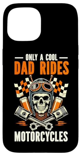 Only A Cool Dad Rides Motorradliebhaber Biker Motorradfahren Hülle für iPhone 15 Only A Cool Dad Rides Motorradliebhaber Biker Motorradfahren Hülle für iPhone 15 von Funny Motorcycle Dad Biker Gifts Father's Day