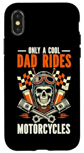 Only A Cool Dad Rides Motorradliebhaber Biker Motorradfahren Hülle für iPhone X/XS Only A Cool Dad Rides Motorradliebhaber Biker Motorradfahren Hülle für iPhone X/XS von Funny Motorcycle Dad Biker Gifts Father's Day