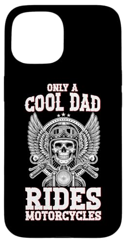 Only Cool Dad Rides Motorräder Biker Dad Vintage Vater Hülle für iPhone 15 Only Cool Dad Rides Motorräder Biker Dad Vintage Vater Hülle für iPhone 15 von Funny Motorcycle Dad Biker Gifts Father's Day
