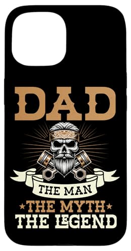 Papa Der Mann Der Mythos Die Legende Motorradfahrer Papa Papa Hülle für iPhone 15 Papa Der Mann Der Mythos Die Legende Motorradfahrer Papa Papa Hülle für iPhone 15 von Funny Motorcycle Dad Biker Gifts Father's Day