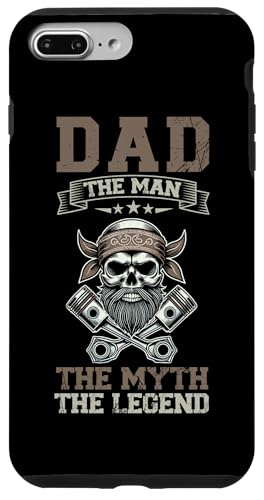 Papa Der Mann Der Mythos Die Legende Oldtimer-Motorradfahrer Papa Hülle für iPhone 7 Plus/8 Plus Papa Der Mann Der Mythos Die Legende Oldtimer-Motorradfahrer Papa Hülle für iPhone 7 Plus/8 Plus von Funny Motorcycle Dad Biker Gifts Father's Day