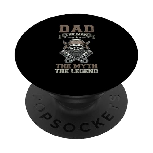 Papa Der Mann Der Mythos Die Legende Oldtimer-Motorradfahrer Papa PopSockets Klebender PopGrip Papa Der Mann Der Mythos Die Legende Oldtimer-Motorradfahrer Papa PopSockets Klebender PopGrip von Funny Motorcycle Dad Biker Gifts Father's Day