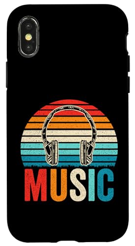 Funny Music Lover DJ Gift Vintage Headphones Men Women Kid's Hülle für iPhone X/XS Funny Music Lover DJ Gift Vintage Headphones Men Women Kid's Hülle für iPhone X/XS von Funny Music Lover DJ Gift Apparel