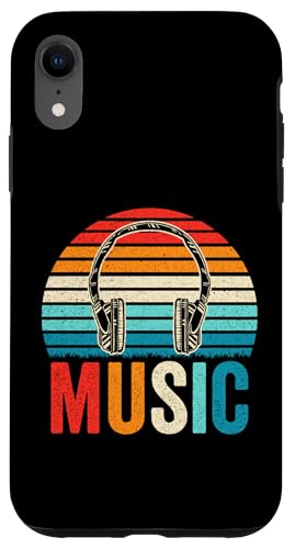 Funny Music Lover DJ Gift Vintage Headphones Men Women Kid's Hülle für iPhone XR Funny Music Lover DJ Gift Vintage Headphones Men Women Kid's Hülle für iPhone XR von Funny Music Lover DJ Gift Apparel