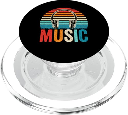 Funny Music Lover DJ Gift Vintage Headphones Men Women Kid's PopSockets PopGrip für MagSafe Funny Music Lover DJ Gift Vintage Headphones Men Women Kid's PopSockets PopGrip für MagSafe von Funny Music Lover DJ Gift Apparel