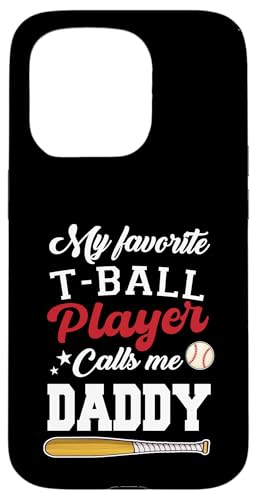 Mein Lieblings-T-Ball-Spieler nennt mich Daddy Fathers Day Hülle für iPhone 15 Pro Mein Lieblings-T-Ball-Spieler nennt mich Daddy Fathers Day Hülle für iPhone 15 Pro von Funny My Favorite T-Ball Player Call Me Family