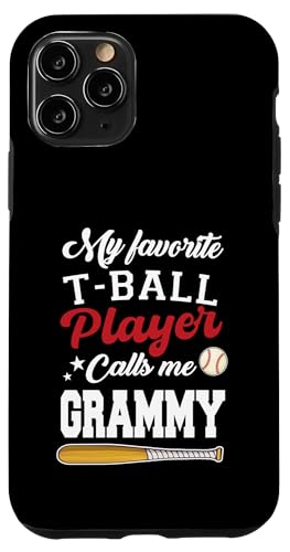 Mein Lieblings-T-Ball-Spieler nennt mich Grammy Mother's Day Hülle für iPhone 11 Pro Mein Lieblings-T-Ball-Spieler nennt mich Grammy Mother's Day Hülle für iPhone 11 Pro von Funny My Favorite T-Ball Player Call Me Family