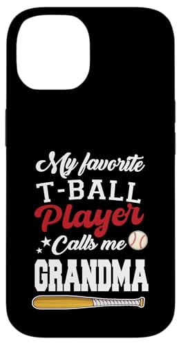 Mein Lieblings-T-Ball-Spieler nennt mich Grandma Baseball Hülle für iPhone 14 Mein Lieblings-T-Ball-Spieler nennt mich Grandma Baseball Hülle für iPhone 14 von Funny My Favorite T-Ball Player Call Me Family