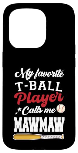 Mein Lieblings-T-Ball-Spieler nennt mich Mawmaw Mothers Day Hülle für iPhone 15 Pro Mein Lieblings-T-Ball-Spieler nennt mich Mawmaw Mothers Day Hülle für iPhone 15 Pro von Funny My Favorite T-Ball Player Call Me Family