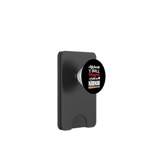 Mein Lieblings-T-Ball-Spieler nennt mich Mawmaw Mothers Day PopSockets PopWallet für MagSafe Mein Lieblings-T-Ball-Spieler nennt mich Mawmaw Mothers Day PopSockets PopWallet für MagSafe von Funny My Favorite T-Ball Player Call Me Family