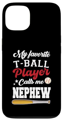 Mein Lieblings-T-Ball-Spieler nennt mich Neffe Mothers Day Hülle für iPhone 13 Mein Lieblings-T-Ball-Spieler nennt mich Neffe Mothers Day Hülle für iPhone 13 von Funny My Favorite T-Ball Player Call Me Family