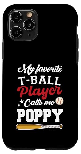 Mein Lieblings-T-Ball-Spieler nennt mich Poppy Fathers Day Hülle für iPhone 11 Pro Mein Lieblings-T-Ball-Spieler nennt mich Poppy Fathers Day Hülle für iPhone 11 Pro von Funny My Favorite T-Ball Player Call Me Family