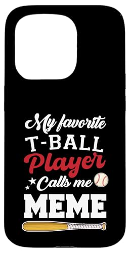 My Favorite T-Ball Player Calls Me Meme Baseball Muttertag Hülle für iPhone 15 Pro My Favorite T-Ball Player Calls Me Meme Baseball Muttertag Hülle für iPhone 15 Pro von Funny My Favorite T-Ball Player Call Me Family