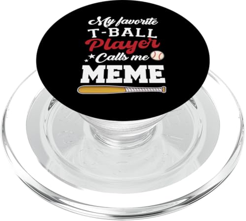 My Favorite T-Ball Player Calls Me Meme Baseball Muttertag PopSockets PopGrip für MagSafe My Favorite T-Ball Player Calls Me Meme Baseball Muttertag PopSockets PopGrip für MagSafe von Funny My Favorite T-Ball Player Call Me Family