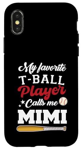 My Favorite T-Ball Player Calls Me Mimi Baseball Muttertag Hülle für iPhone X/XS My Favorite T-Ball Player Calls Me Mimi Baseball Muttertag Hülle für iPhone X/XS von Funny My Favorite T-Ball Player Call Me Family
