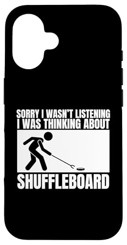Entschuldigung, ich habe nicht zugehört. Lustiges Shuffleboard Hülle für iPhone 16 Entschuldigung, ich habe nicht zugehört. Lustiges Shuffleboard Hülle für iPhone 16 von Funny Outdoor Shuffleboard Game Designs