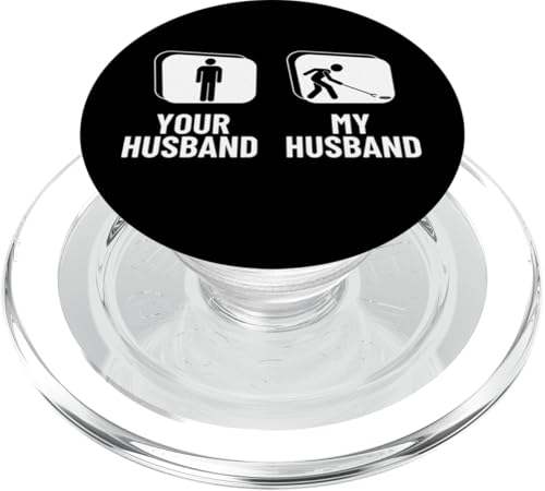 Lustiges Shuffleboard mit Aufschrift "Your Husband My Husband Wife" PopSockets PopGrip für MagSafe Lustiges Shuffleboard mit Aufschrift "Your Husband My Husband Wife" PopSockets PopGrip für MagSafe von Funny Outdoor Shuffleboard Game Designs