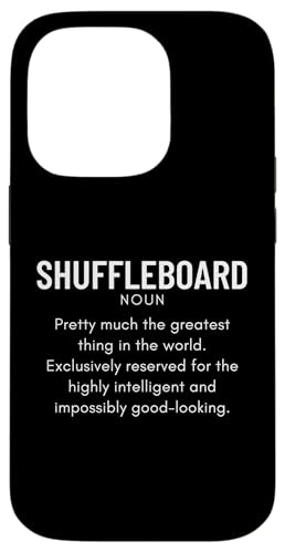 Shuffleboard Definition Lustiger Shuffleboard Player Hülle für iPhone 14 Pro Shuffleboard Definition Lustiger Shuffleboard Player Hülle für iPhone 14 Pro von Funny Outdoor Shuffleboard Game Designs