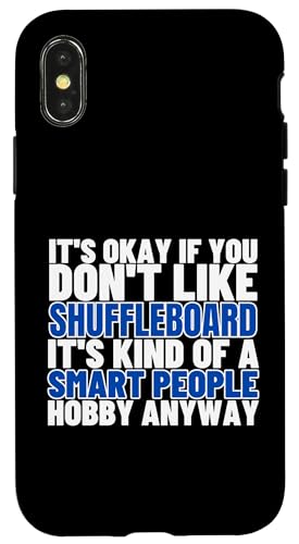 Shuffleboard Is For Smart People Lustiges Shuffleboard Hülle für iPhone X/XS Shuffleboard Is For Smart People Lustiges Shuffleboard Hülle für iPhone X/XS von Funny Outdoor Shuffleboard Game Designs