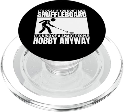Shuffleboard Is For Smart People Lustiges Shuffleboard PopSockets PopGrip für MagSafe Shuffleboard Is For Smart People Lustiges Shuffleboard PopSockets PopGrip für MagSafe von Funny Outdoor Shuffleboard Game Designs