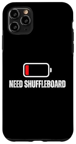 Shuffleboard-Player mit niedrigem Batteriestand Hülle für iPhone 11 Pro Max Shuffleboard-Player mit niedrigem Batteriestand Hülle für iPhone 11 Pro Max von Funny Outdoor Shuffleboard Game Designs