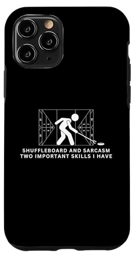 Shuffleboard und Sarkasmus Lustiger Shuffleboard-Spieler Hülle für iPhone 11 Pro Shuffleboard und Sarkasmus Lustiger Shuffleboard-Spieler Hülle für iPhone 11 Pro von Funny Outdoor Shuffleboard Game Designs