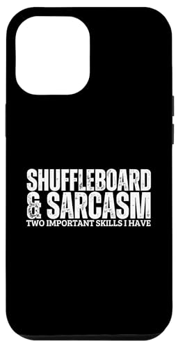 Shuffleboard und Sarkasmus Lustiger Shuffleboard-Spieler Hülle für iPhone 12 Pro Max Shuffleboard und Sarkasmus Lustiger Shuffleboard-Spieler Hülle für iPhone 12 Pro Max von Funny Outdoor Shuffleboard Game Designs