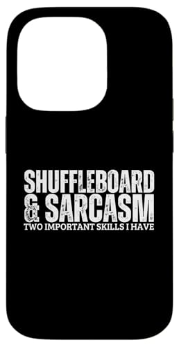 Shuffleboard und Sarkasmus Lustiger Shuffleboard-Spieler Hülle für iPhone 14 Pro Shuffleboard und Sarkasmus Lustiger Shuffleboard-Spieler Hülle für iPhone 14 Pro von Funny Outdoor Shuffleboard Game Designs