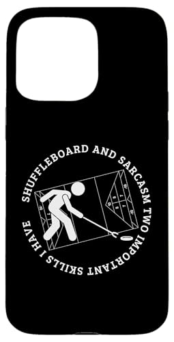 Shuffleboard und Sarkasmus Lustiger Shuffleboard-Spieler Hülle für iPhone 15 Pro Max Shuffleboard und Sarkasmus Lustiger Shuffleboard-Spieler Hülle für iPhone 15 Pro Max von Funny Outdoor Shuffleboard Game Designs