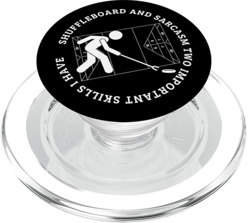 Shuffleboard und Sarkasmus Lustiger Shuffleboard-Spieler PopSockets PopGrip für MagSafe Shuffleboard und Sarkasmus Lustiger Shuffleboard-Spieler PopSockets PopGrip für MagSafe von Funny Outdoor Shuffleboard Game Designs